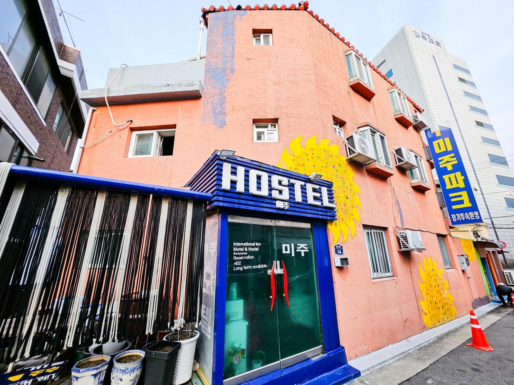 Miju Hostel Seoel Buitenkant foto